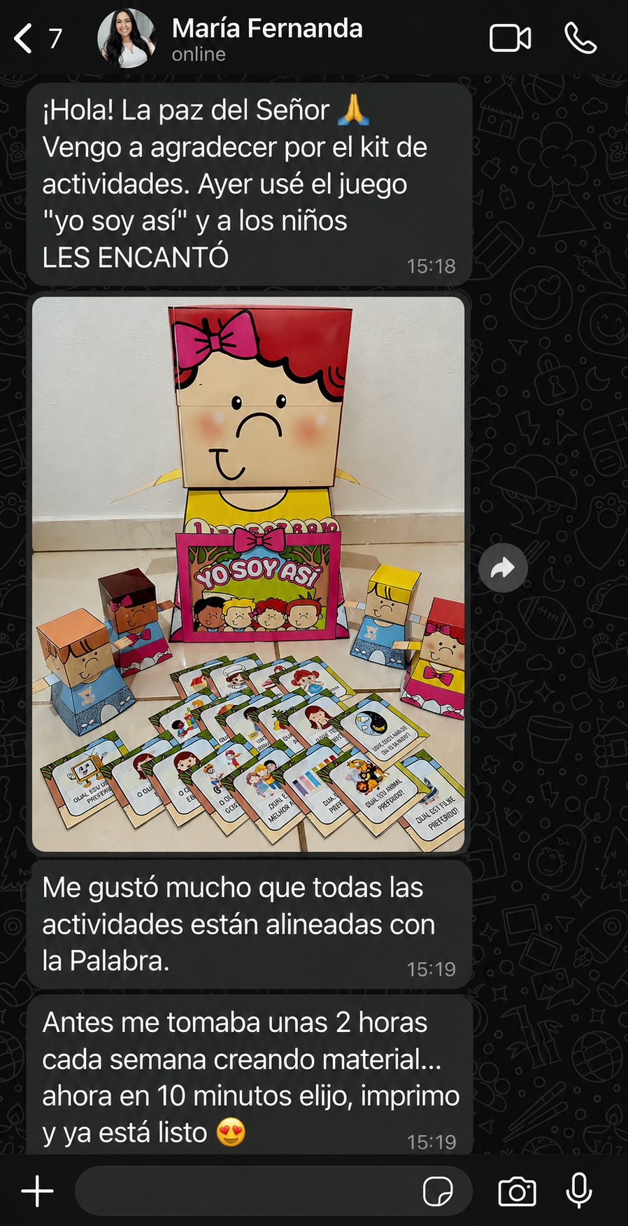 Testimonio de María Fernanda